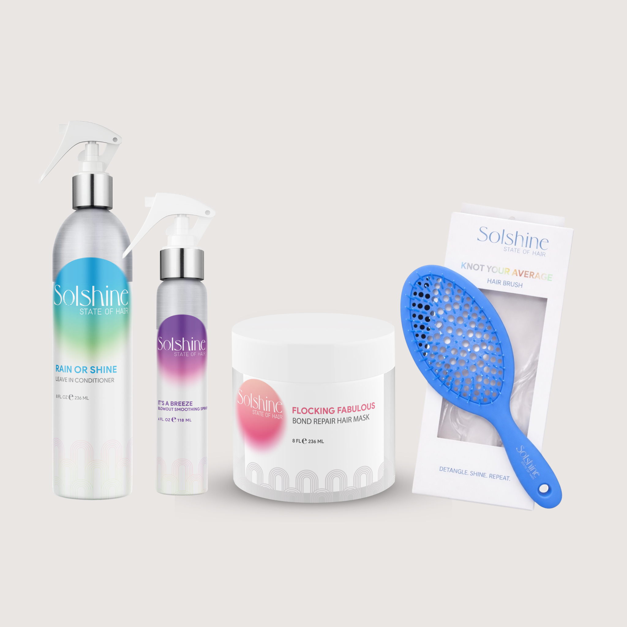 Hair Protection Kit Anti Frizz Hair Kits & Bundles | Solshine Hair